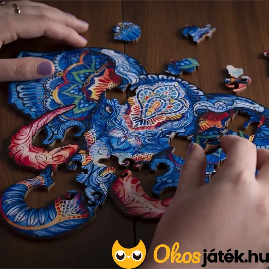 Engelhart forma puzzle - Elefánt 