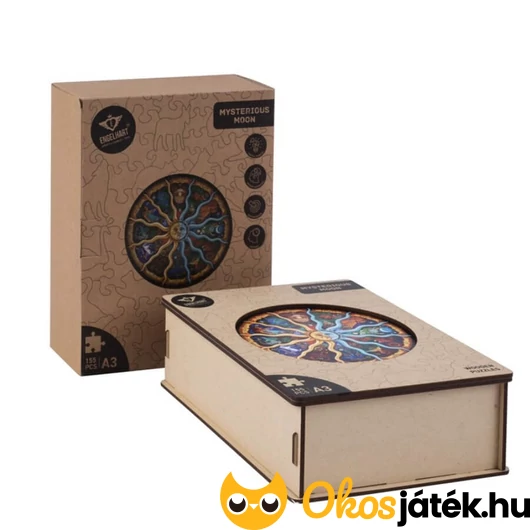 Fa kirakó csillagjegy doboza