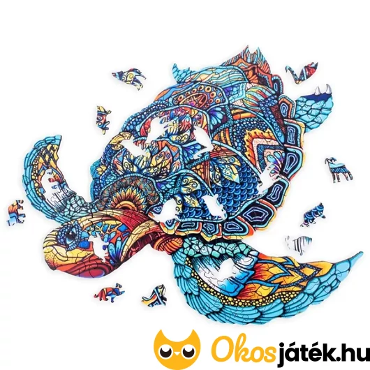 Teknős puzzle