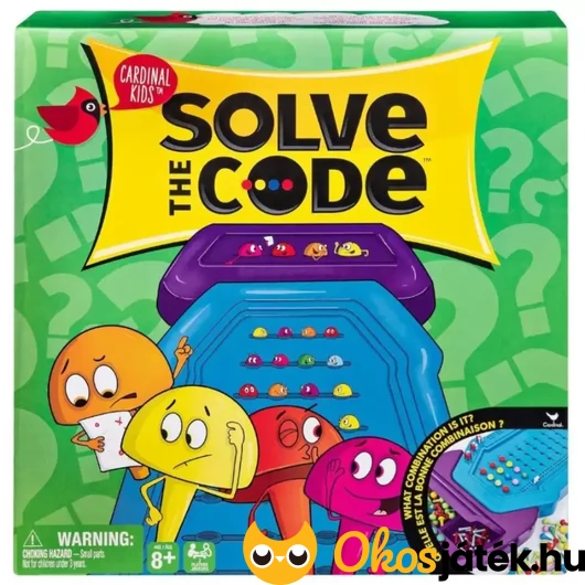 Oldd meg a kódot társasjáték - Mesterlogika Spinmaster