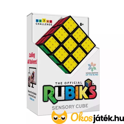 Rubik 3x3 kocka Látássérülteknek