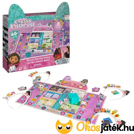 Gabi babaháza: Macskasztikus társasjáték