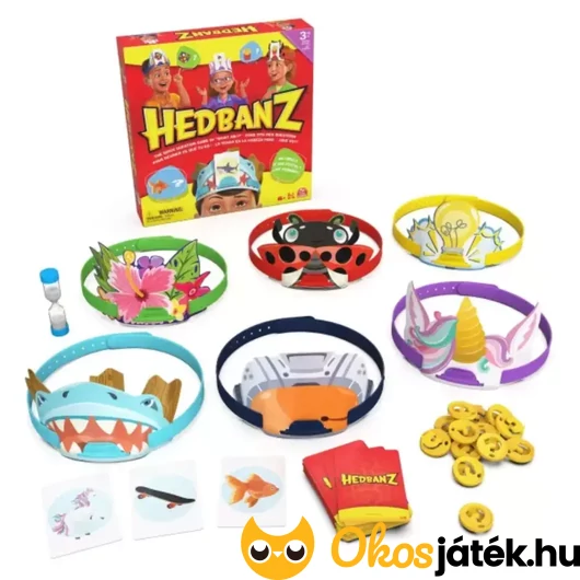 Hedbanz társasjáték új kiadás tartalma