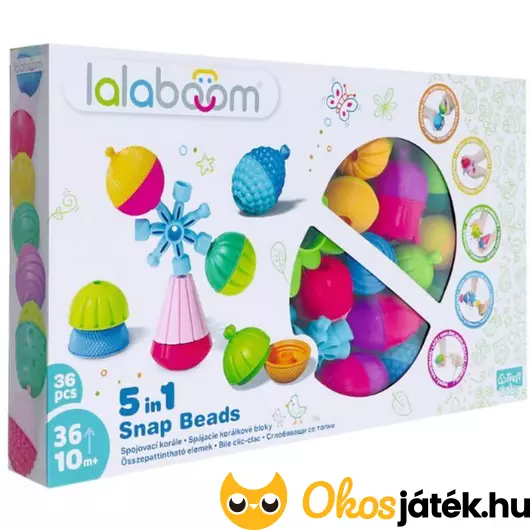 Bébi montessori fejlesztő játék 36 részes - Lalaboom