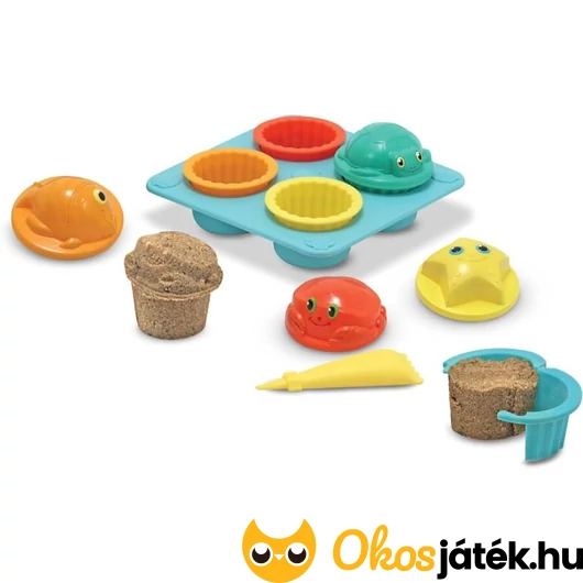 Muffin homokozó formák