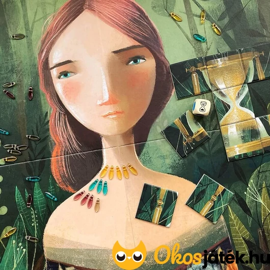 Elveszett nyakék társasjáték tartalma