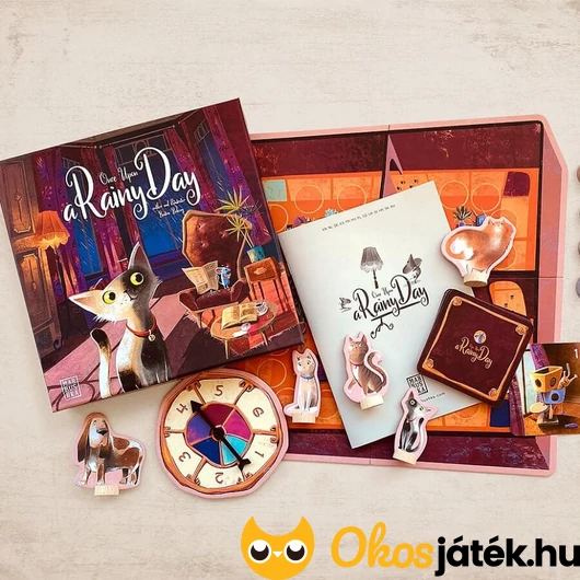 Egy esős napon társasjáték elemei
