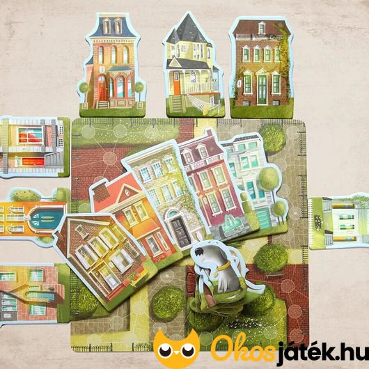 Kutyák és Otthonok társasjáték kutyás társasjáték