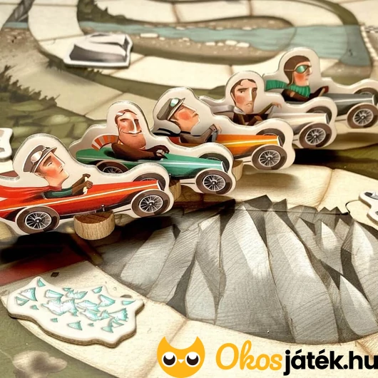 Grand Prix autóversenyes társasjáték