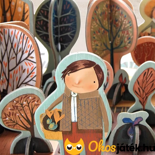 A kertben társasjáték figurája