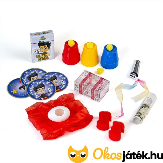 Magic City Trükkválogatások - piros doboz tartalma