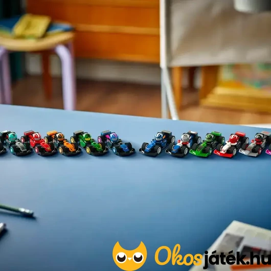 Összegyűjthető lego Forma 1-es autók