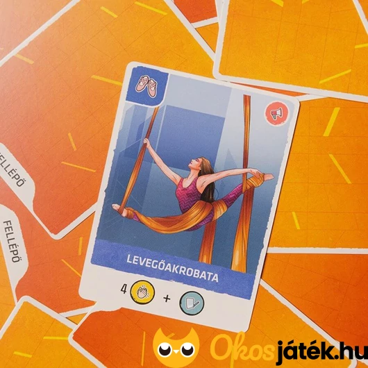 Évad társasjáték kártyája