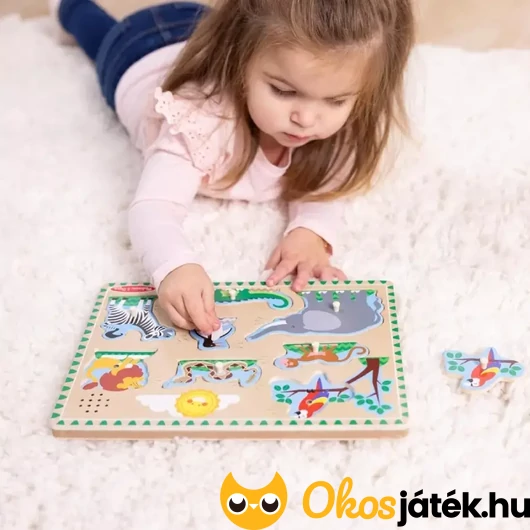Állatkert - hangos formaillesztő - Melissa &amp; Doug