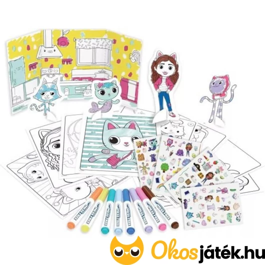 Crayola Color wonder Mess free Gabi babaháza foglalkoztató szett