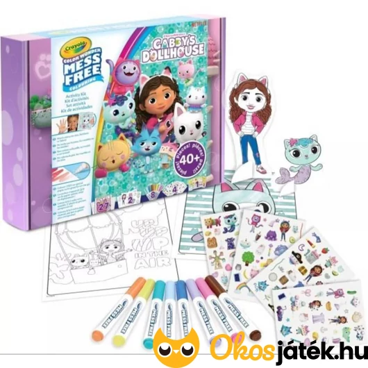 Gabi babaháza maszatmentes foglalkoztató készlet 