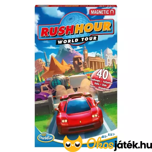 Rush Hour - World Tour mágneses utazós játék