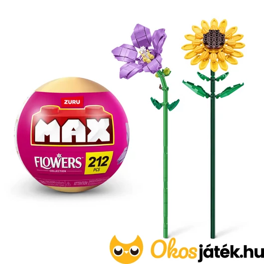 Zuru Max Flowers - Virág építőjáték