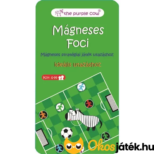 Foci mágneses társasjáték Purple Cow