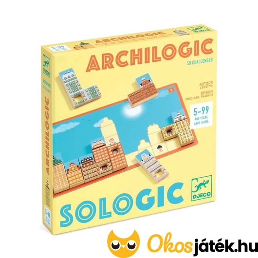 Djeco Sologic Archilogic logikai játék