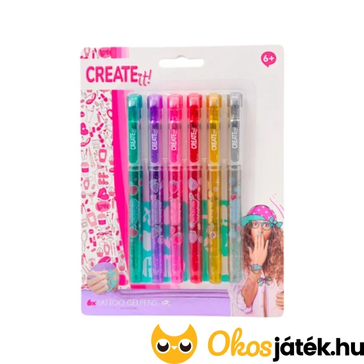 Create It! Tetováló zseléstoll szett