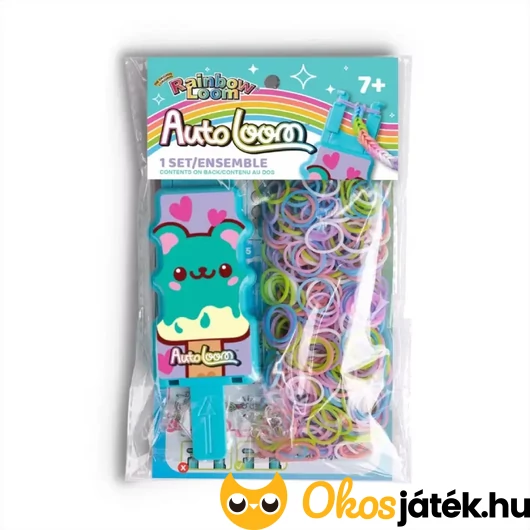 Rainbow loom - Auto loom gumi karkötőkészítő
