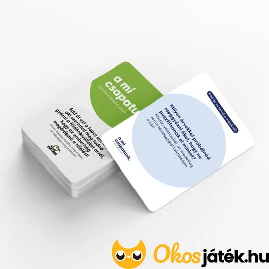 Eufória - a mi csapatunk kártyák