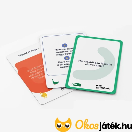 Eufória - a mi családunk gyerekeknek kártyái 