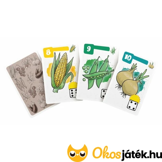 Nyuszinasi zöldség kártyák