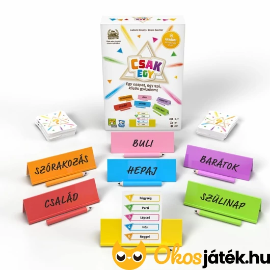 Csak egy társasjáték 2.kiadás tartalma