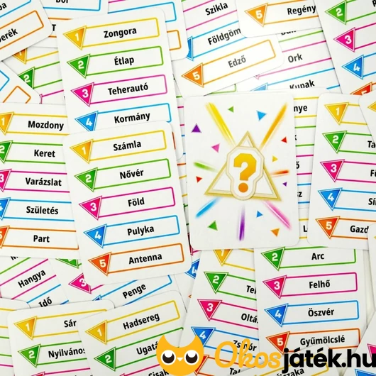 Csak egy társasjáték új kiadás kártyái