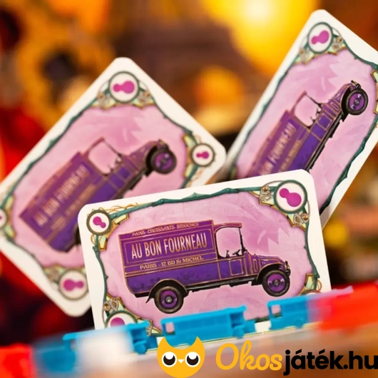 Ticket to Ride: Párizs lilla járműkártyák