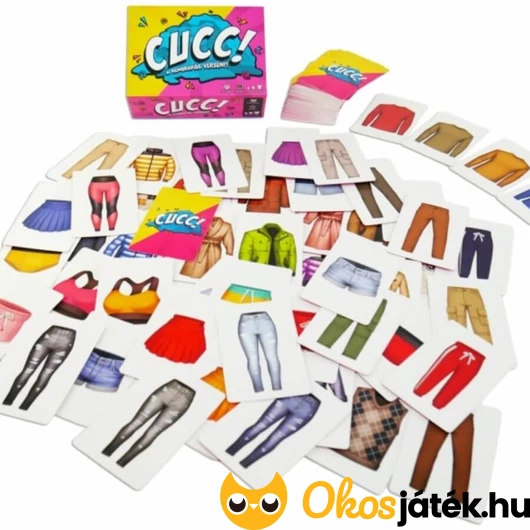 Cucc kártyajáték tartalma
