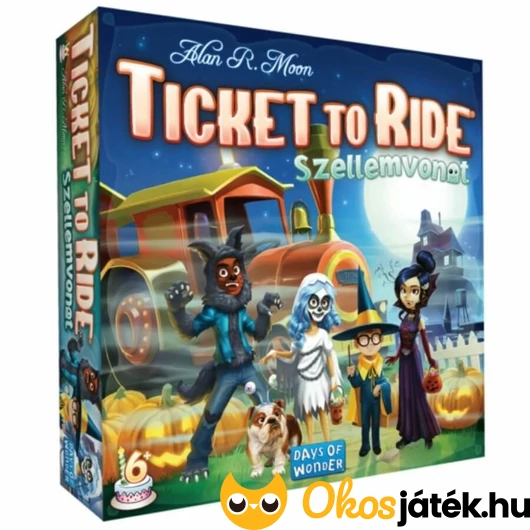 Ticket to ride - Szellemvonat társasjáték
