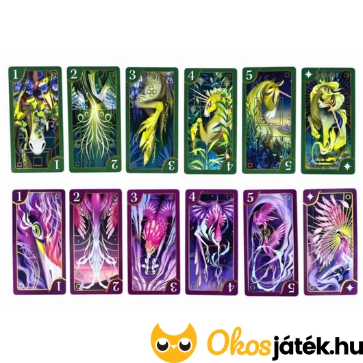 Mítosz társasjáték kártyái