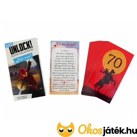 Unlock! Rövid kalandok - Vörös maszk kártyái