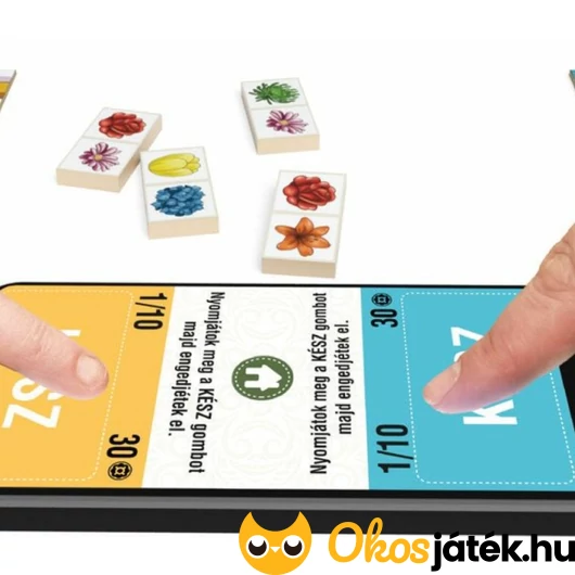 Virágvásár társasjáték applikációja