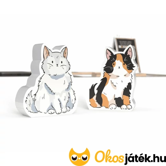 Virágvásár társasjáték macskái