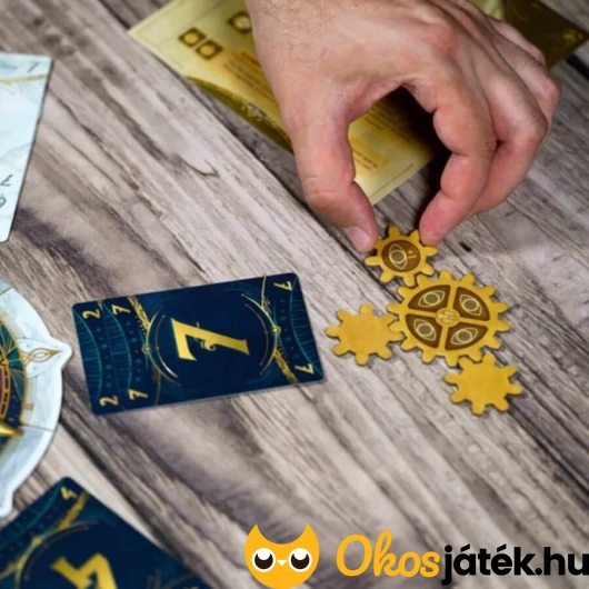 Időhurok társasjáték fogaskerekei