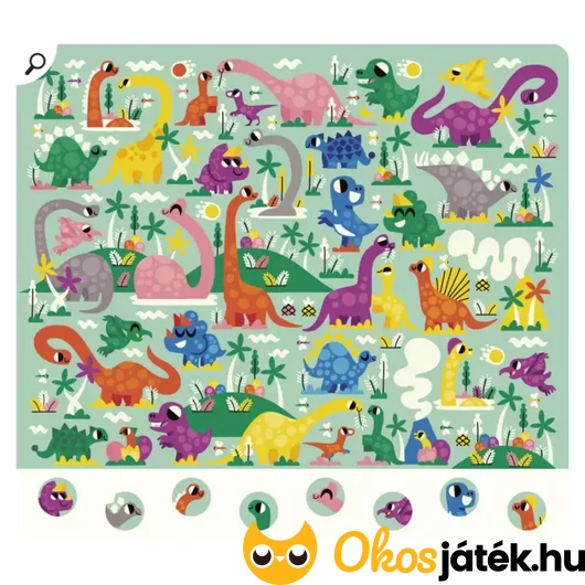 Dinós képkereső feladvány