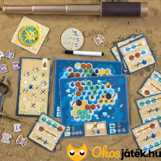 Partvonal társasjáték tartalma