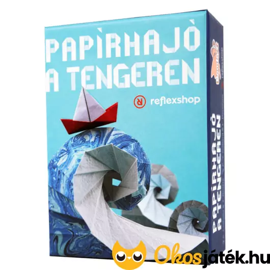 Papírhajó a tengeren kártyajáték