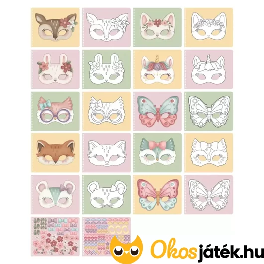 Little Dutch álarc készítő tartalma