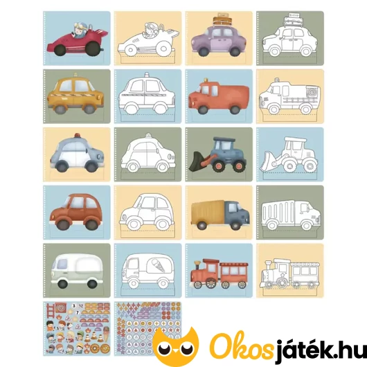 Little dutch foglalkoztató füzet tartalma