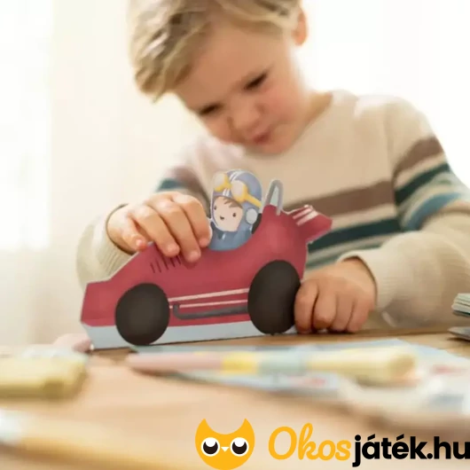 Versenyautós dekoráció