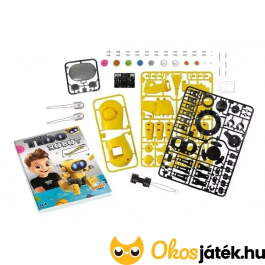 Tibo robot készlet tartalma