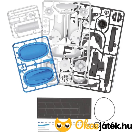 Összeszerelhető versenyautó