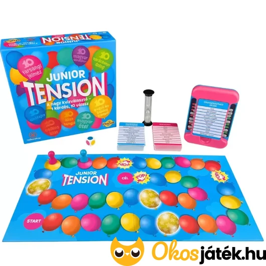 Tension Junior társasjáték tartalma