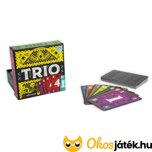 Trio party játék kártyái