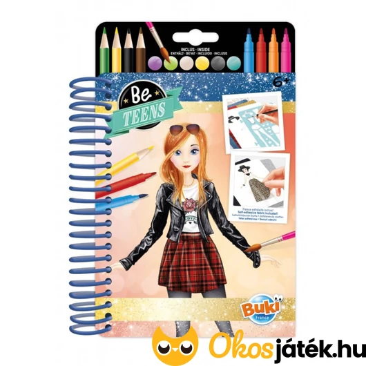 Divattervező füzet - Trendi ruhák